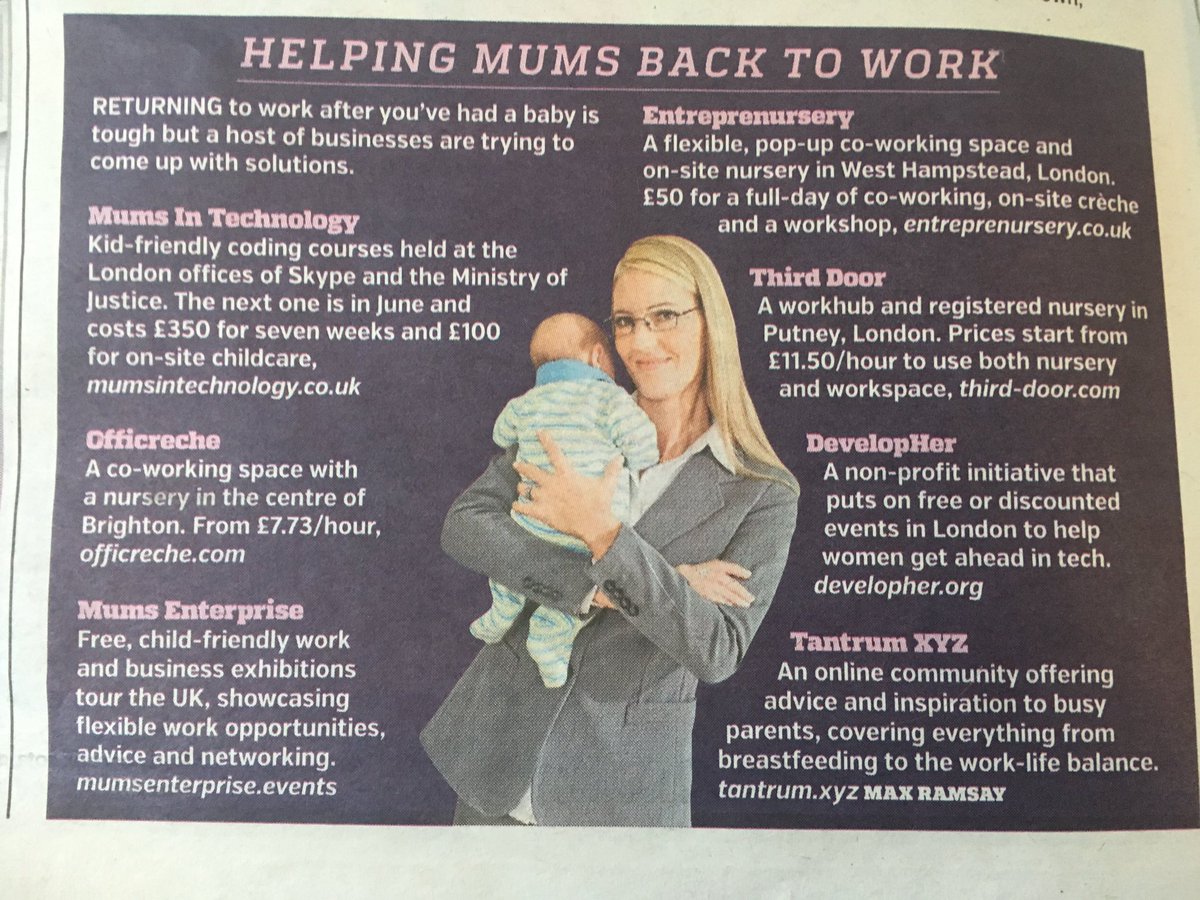 AnnaAbrell's tweet image. Excited to see @DevelopHerUK in the @MetroUK today! #womenintech #womenintechnology #mumsintech