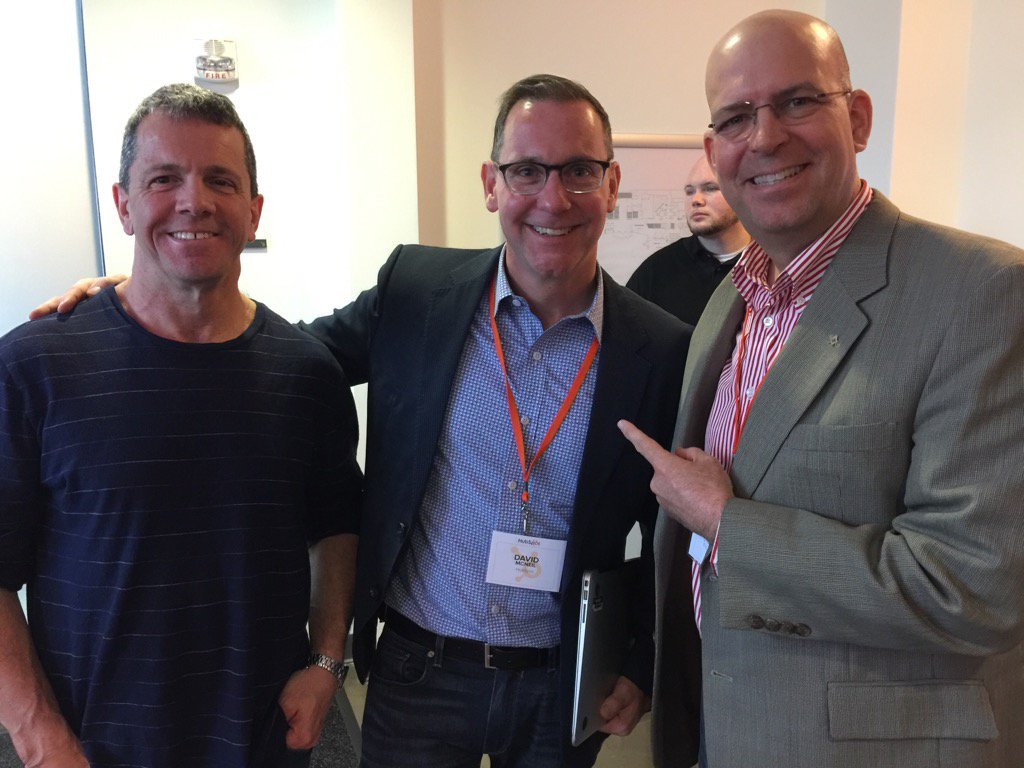 petersbret's tweet image. The Dream Team #HubSpotPartnerDay2017 with @mgreco