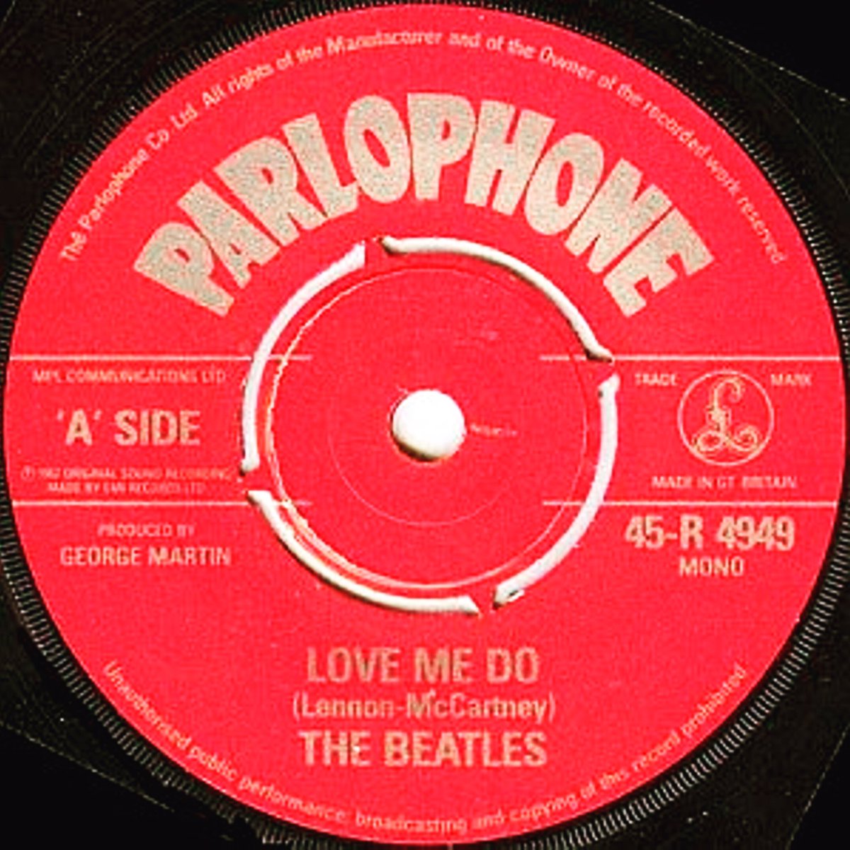 abbeyrdfestival's tweet photo. The Beatles single "Love Me Do" was release in the US on April 27, 1964. #arotr17 #wave3abbey #arotr #beatles #beatlesmusic #vinyl https://t.co/0QeLLaUIag