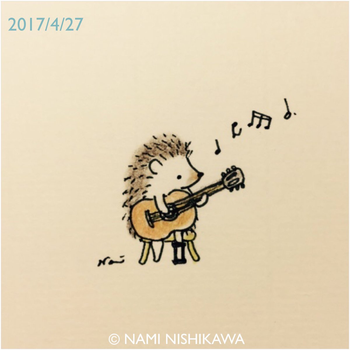 Twitter 上的 にしかわなみ なみはりねずみ 1159 クラシックギター Classicalguitar Illustration Hedgehog Guitar イラスト ハリネズミ ギター なみはりねずみ T Co Bs1vc11iwe Twitter