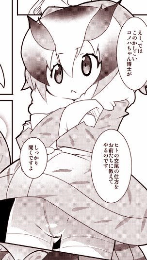 4/30日曜日開催のCOMIC1☆11の新刊です 
かしこいコノハちゃん博士がイマジナリーチンポで繁殖交尾レクチャーする本です
かばんちゃんのHもあります
 『ひ43a』七分堂にて頒布します 
メロンブックスさんでお求めできます
https://t.co/UFMgkeBbJ4 