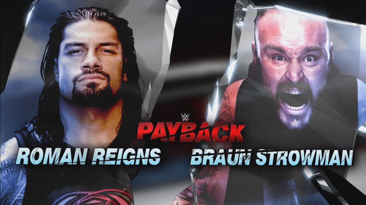 WayneBRFC7's tweet image. WHO'LL WILL WIN ON SUNDAY? #TheGuy #MonsterAmongMen #WWEPayback 

#RT - Roman Reigns
#FAV - Braun Strowman
