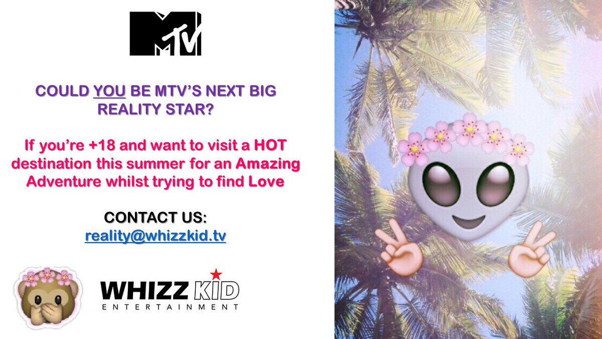 Newly single? Then come and film with MTV and make the most of your #Singlesummer email for an application form...!