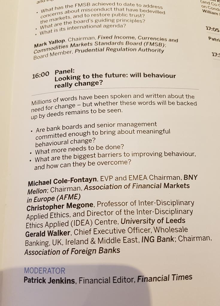 MirelaXhota's tweet image. Panel: Looking to the future: will behaviour really change? #FTStandards@ftlive #needforchange 
#alwaysnetworking  #maketherightconnections