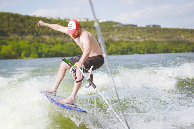 JoeCondit's tweet photo. Great surf w/ guys from @Waterloosurf, Austin-handcrafted boards. INCREDIBLE boards &amp; super good dudes. Pics by @@adamkingman #wakesurfing https://t.co/mXINJlp7YA