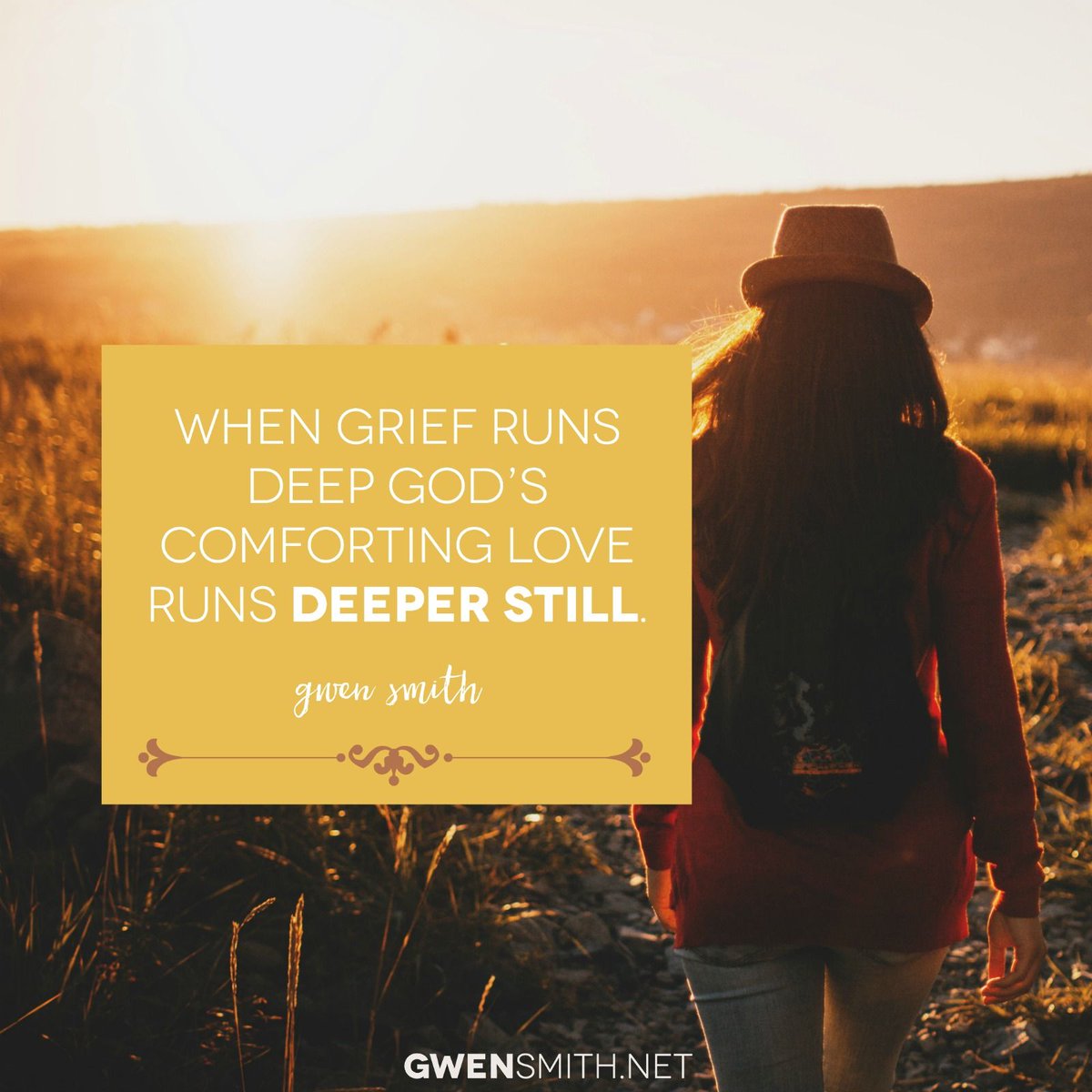 When grief runs deep God's comforting love runs deeper still. buff.ly/2n60DZA
