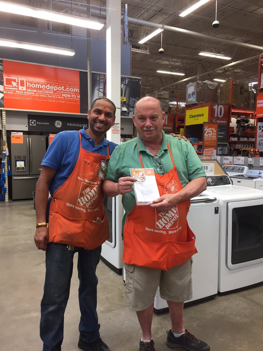 Ray Craig being recognized for out standing customer service