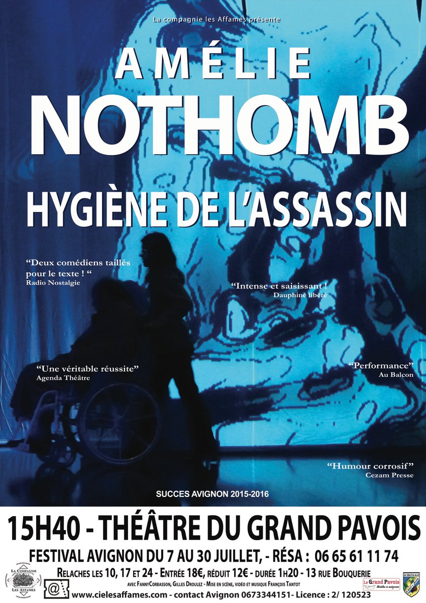 CAffames's tweet image. Retrouvez nous au festival d'Avignon cet été !