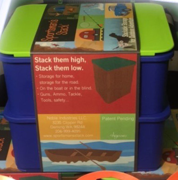 SportsmansStack's tweet image. I spy, the Sportsman’s Stack in #Seahawks colors! #sportinggoods #sportsmansstack