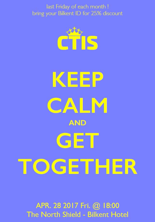 CTIS - Bilkent Univ. (@ctisbilkent) on Twitter photo 