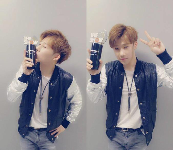 simkunggyu's tweet photo. remember when Sunggyu got his 'The Answer' 1st and 2nd victory — 🏆 150519 &amp; 150523 #Happy29thKyuDay https://t.co/M47JWiJh3T