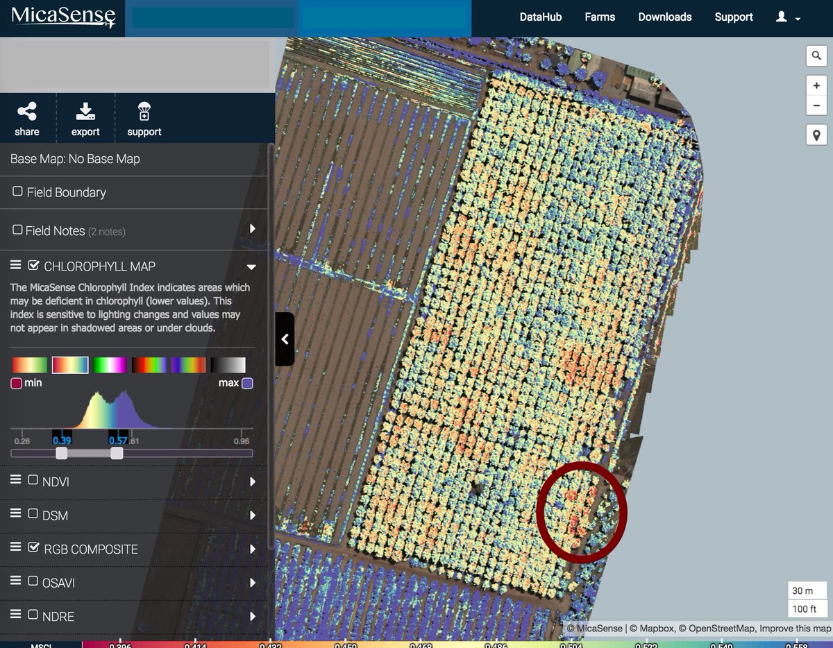MicaSense's tweet image. New on the blog: Tools like #RedEdge &amp;amp; #AtlasData are helping walnut farmers halt the spread of root rot. bit.ly/2oxOscl