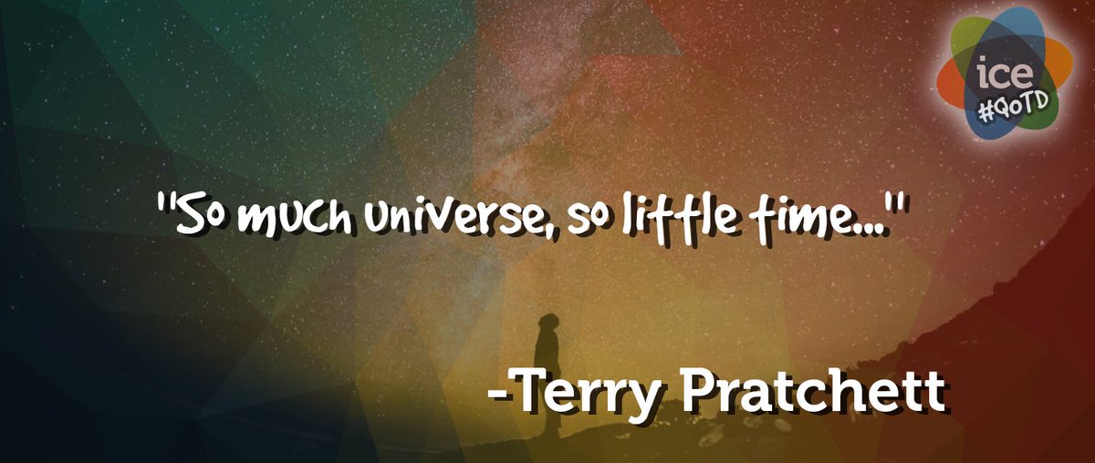 Welsh_ICE's tweet image. #QOTD #TerryPratchett #Universe @PratchettSays
