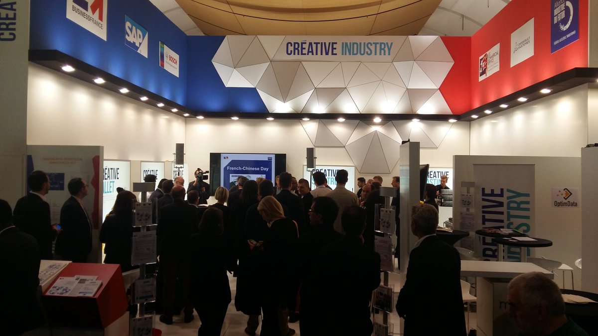 industrie_futur's tweet image. Succès pour la France à l&apos;#hmi17. Un grand merci à @businessfrance pour l&apos;organisation de l&apos;espace #CréativeIndustry à @hannover_messe