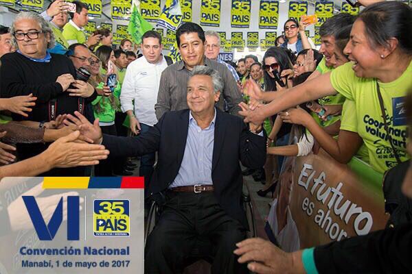 MarianoEsManabi's tweet photo. #Manabi abre sus puertas a los militantes de Alianza País en su VI Congreso. Les deseo muchos éxitos. https://t.co/fvWJyc6CoL