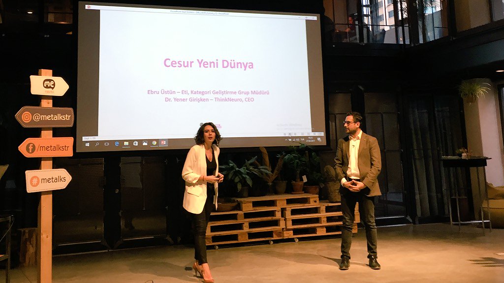 <a href="/METalksTR/">M.E. Talks</a>'de Cesur Yeni Dünya'yı anlatıyor <a href="/yenergirisken/">Yener Girişken</a> ve Ebru Üstün, #nöropazarlama uygulamaları konuşuluyor.