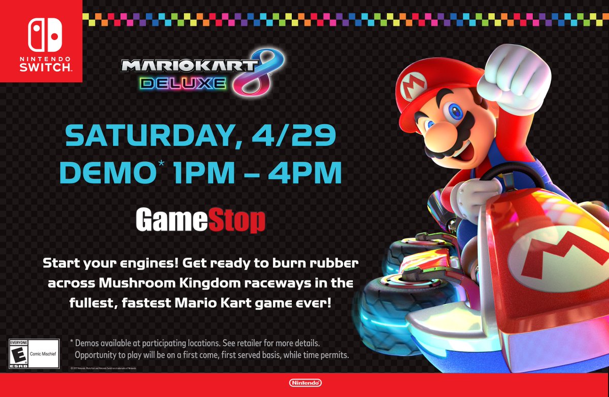 nintendo switch store mario kart