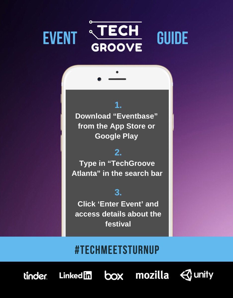 MichaelCowherd's tweet image. #TechGrooveATL is tomorrow!! Download the app to find details about speakers and the schedule. #TechMeetsTurnUP #blackgirlscode #blackmen