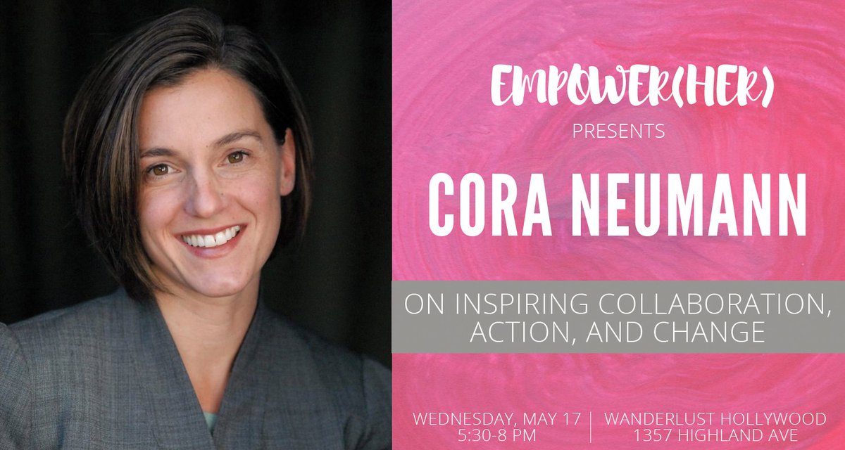 LAUnitedWay's tweet photo. .@CoraLNeumann, ResetLead Fdr &amp; Ex-Sr Advisor to @HillaryClinton will be speaking at Women United on 5/17. Join us? https://t.co/iKIJ3MCFiP https://t.co/bUpUjduL5I