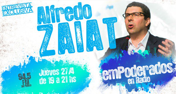 EmpoderadosRG's tweet photo. En 5 arrancamos con #EmpoderadosRG por @delpuebloradio hoy el lujo de entrevistar a @AlfredoZaiat https://t.co/bqbi2NmEt2