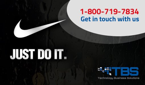 TBSNetworks's tweet image. TBS and NIKE have the same slogan – JUST DO IT. We do it all from #CloudEncryption to #Office365. Call for demo. 800-719-7834