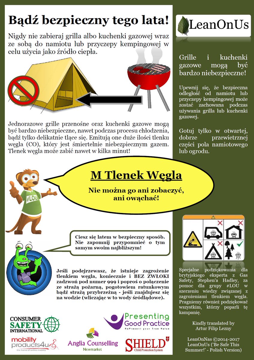 Sonya_LeanOnUs's tweet photo. #LOU #Carbonmonoxide awareness for #children in #Polish and #French Free PDF downloads available at https://t.co/bf6rhQaXuq https://t.co/bA907gdrUF