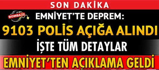 "HUMİNT" USULÜYLE
9103 POLİS AÇIĞA ALINDI

BİRDEN ÜLKENİN GÜNDEMİ
DEĞİŞTİ

İYİ AMA
HUMİNT NEDİR⁉😞 (flood gibi bişey)⤵

AKPnin MAHREMimamları