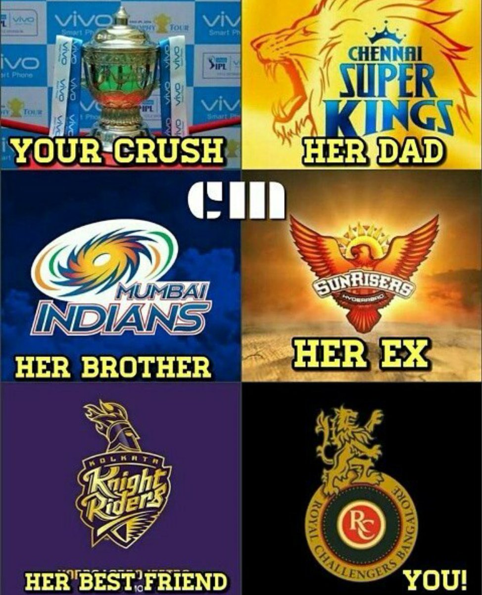 Proud moment for all #RCB fans, your team is rocking it on the meme circuit.
Loser matlab RCB. #RCBvGL