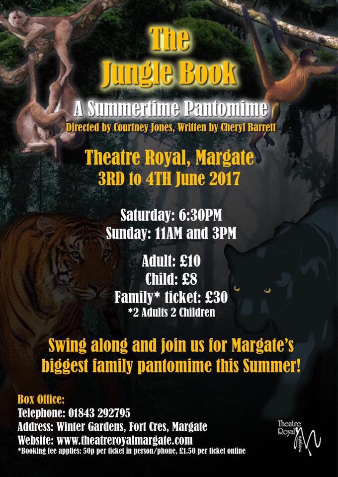 cBarrettWriter's tweet image. I hope they have as much fun performing Jungle Book the Pantomime as I had writing it 😀