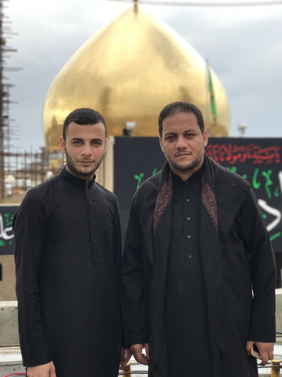 مع خادم #الامام_الحسين 
الرادود المبدع #عمار_الكناني 
في العتبه#العسكرية