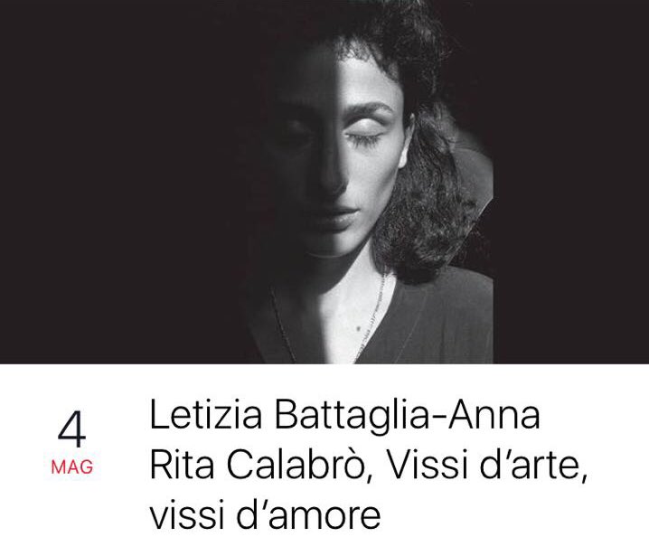 migrating_unipv's tweet photo. Giovedì 4 maggio 17.00 biblioteca universitaria @unipv dialogo tra Letizia Battaglia e Anna Rita Calabrò #impegnocivile e #fotografia https://t.co/aNyEluyXfS