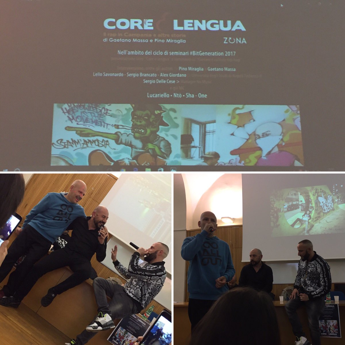 MignonePaola's tweet photo. Core&amp;Lengua;Il rap in Campania e altre storie🤙🏻 #ruralhack #socialreporters #unina #ntó #lucariello #shaone #rap #napoli #bitgeneration https://t.co/YIDYfnpP4c