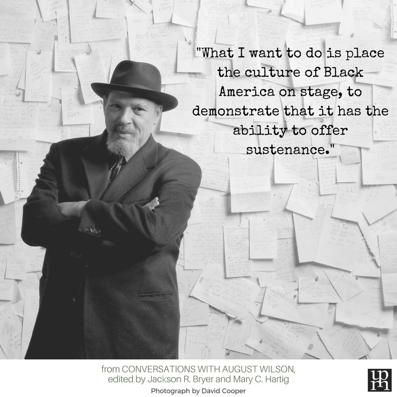 Happy Birthday to the late, great August Wilson! The winning playwright was born in 1945. 