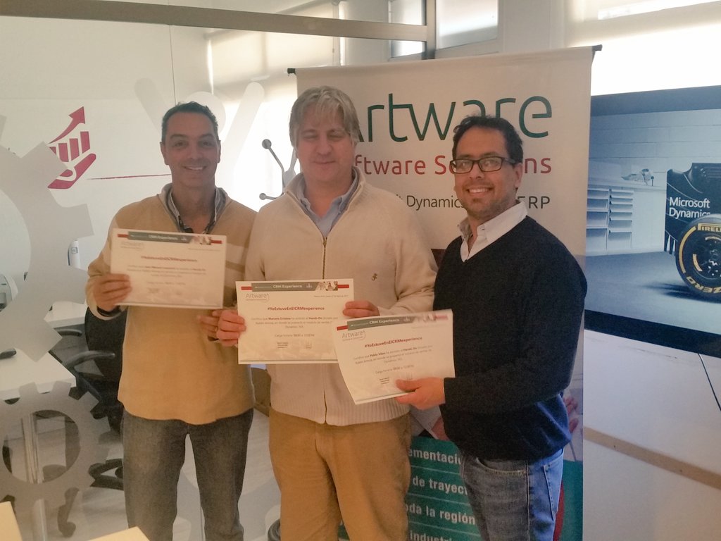 aw_latam's tweet image. Muchas gracias a nuestro cliente Saporiti por seguir apostando a nosotros! #CRMexperience