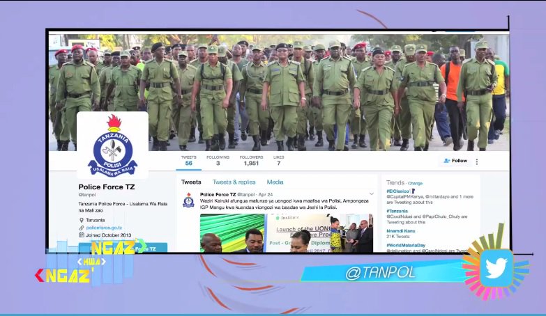 EventsBySlide's tweet photo. Mtonyo mwingine ni akaunti ya polisi ya Twitter @TanPol na @TanescoYetu #NgazKwaNgaz https://t.co/vMPcbNRAbX