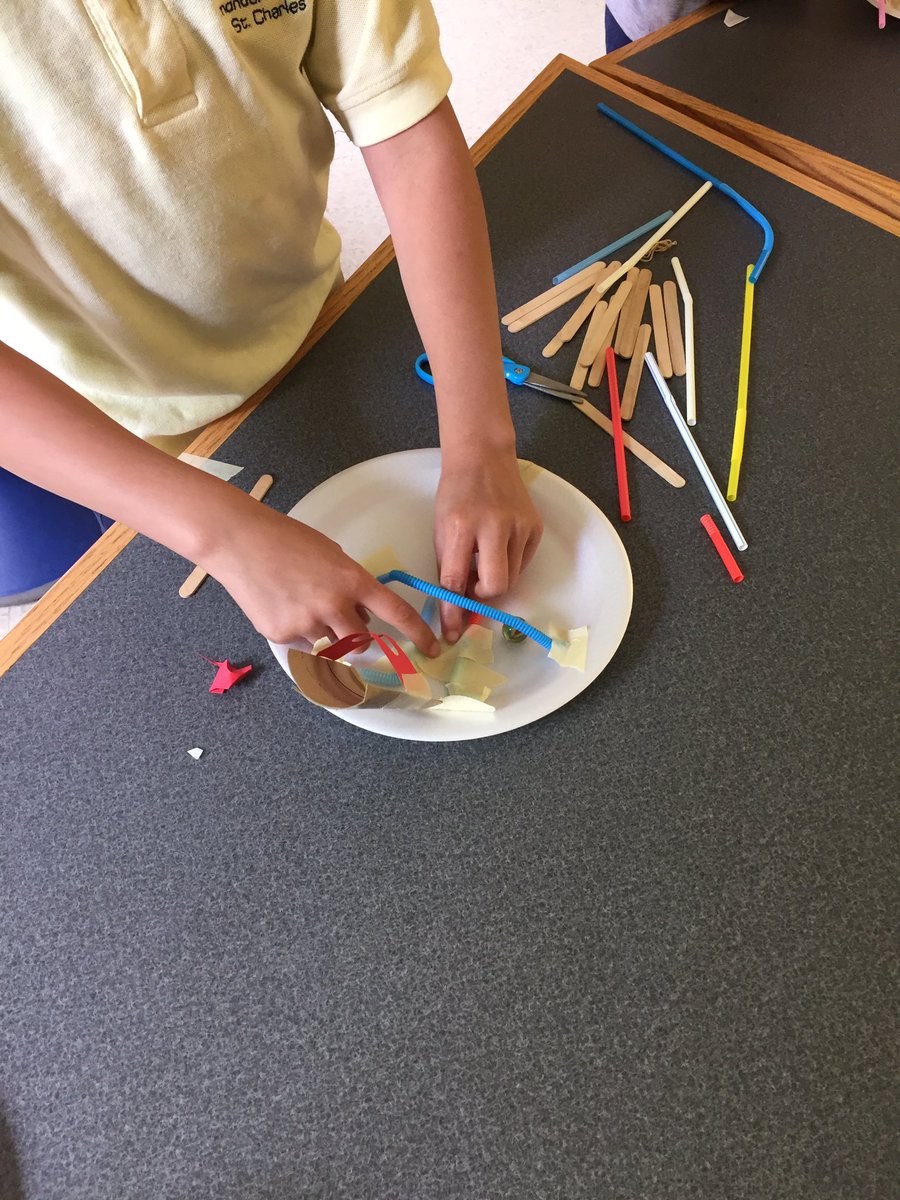 SchellerKinders's tweet image. #firstgraders were so excited to create their own marble mazes in #STEAM today! #ilssc