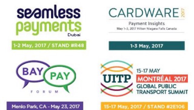 CardtekGroup's tweet image. Davetlisiniz: Mayıs ayında 3 ülkede 4 Fuardayız!