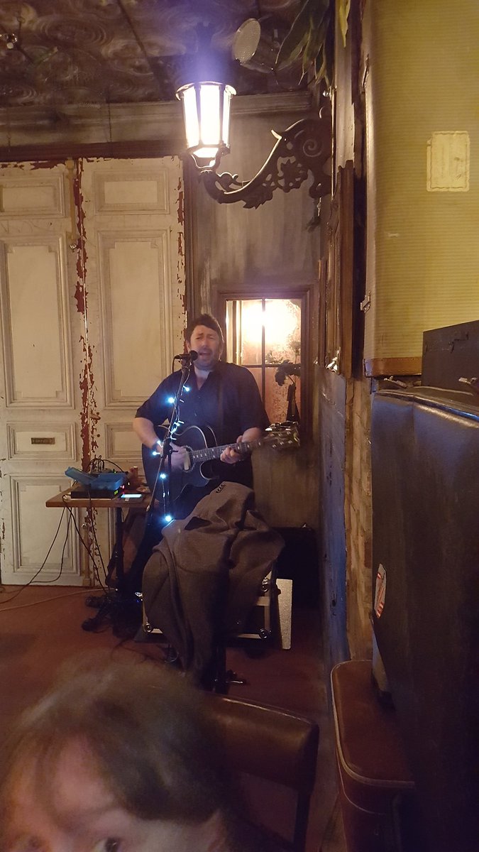 The first ever #LiveMusic at Lost Property courtesy of <a href="/McGillMusic/">Steve McGill</a> fantastic evening thanks to <a href="/CuriousVenues/">Curious Venues</a> #LostTweetUp #Nottingham