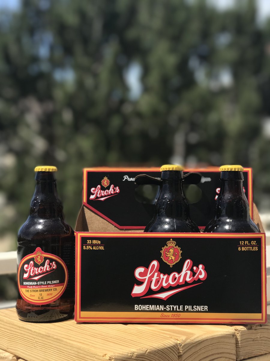 Detroit Metro Times named Stroh's Bohemian the Best Michigan Beer. We'll cheers to that! 🍻metrotimes.com/detroit/from-d…