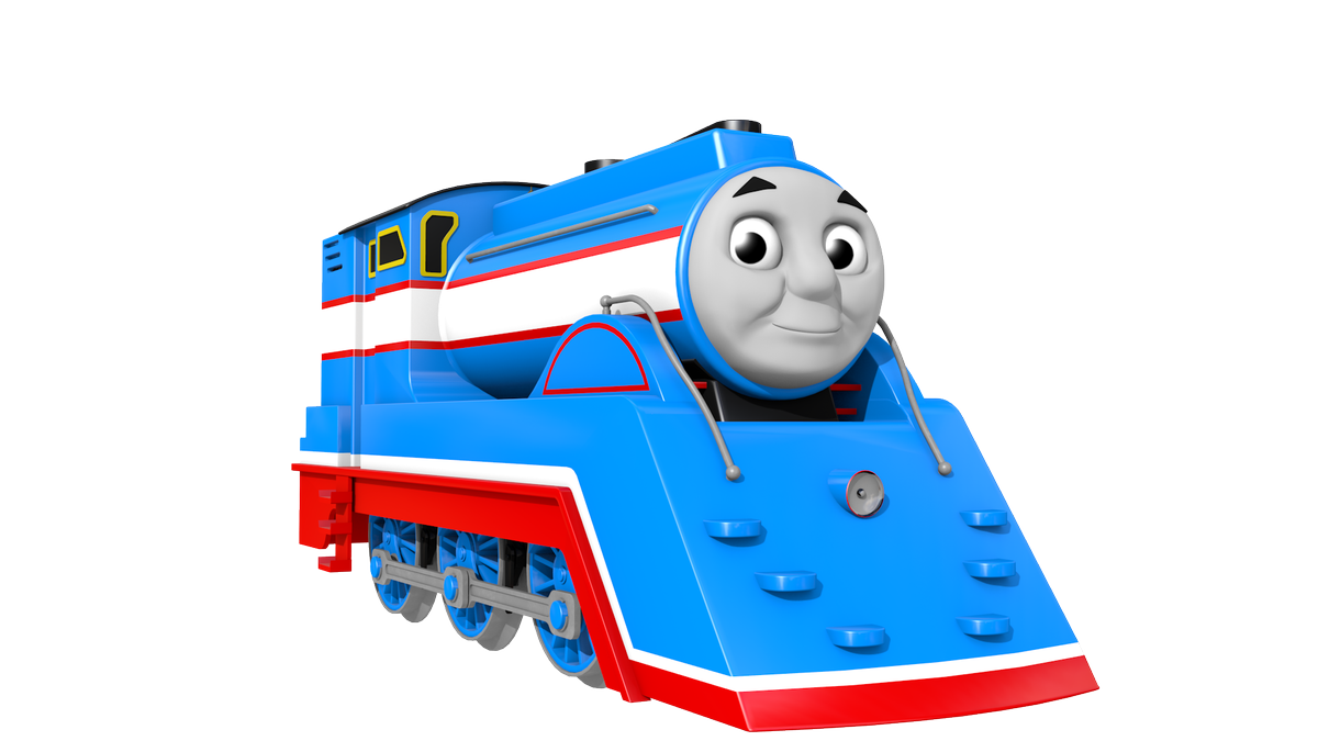 streamlined thomas the tank engine