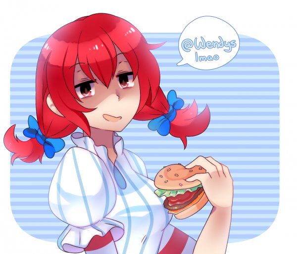 Smug Wendy By Punicelac - Anime Girl Wendys Transparent, HD Png Download -  kindpng