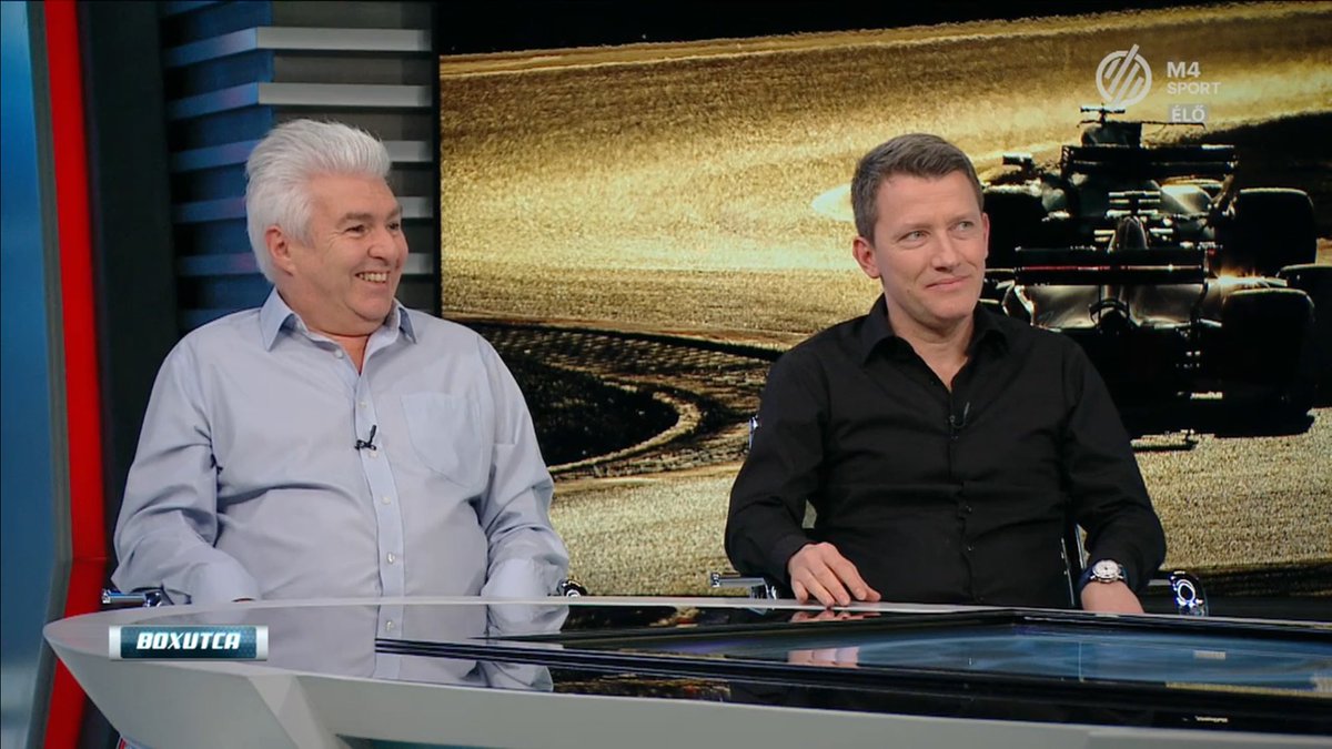 kennethwhite's tweet photo. John live today on Hungarian tv talking about @bernieeclestone @f1pictures https://t.co/1yr1YSyZ1I