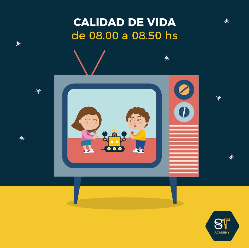 STechAcademy's tweet photo. Te lo vas a perder? Hoy Juan Petrissans, nuestro Socio Director, estará hablando sobre After School. Miralo en vivo: https://t.co/W3yGtMzuor https://t.co/157QwptRcW