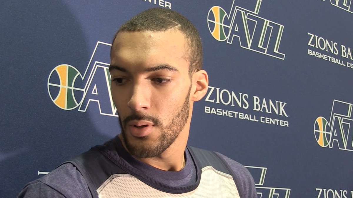 Rudy Gobert Practice Interview - 4.27.17  📽️: on.nba.com/2oQO4Sx  #LACatUTA https://t.co/eBoHizfmkv