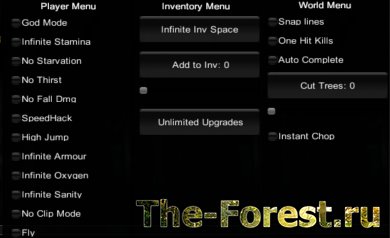 The Forest: Чит-Мод/Cheat-Mode (PiratePerfection) [0.59] dlvr.it/P0fppn