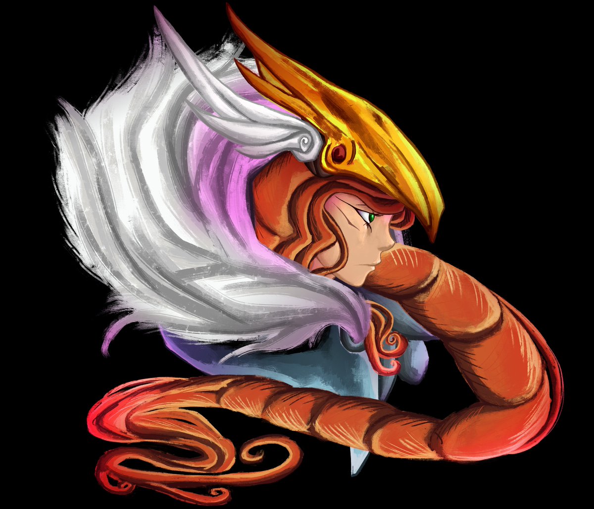 Last week, I tried out <a href="/strikers_edge/">Strikers Edge</a>! I loved the character design,so I made a fan art.Thank you <a href="/funpunchgames/">Fun Punch Games</a> for the oportunity!#gamedev