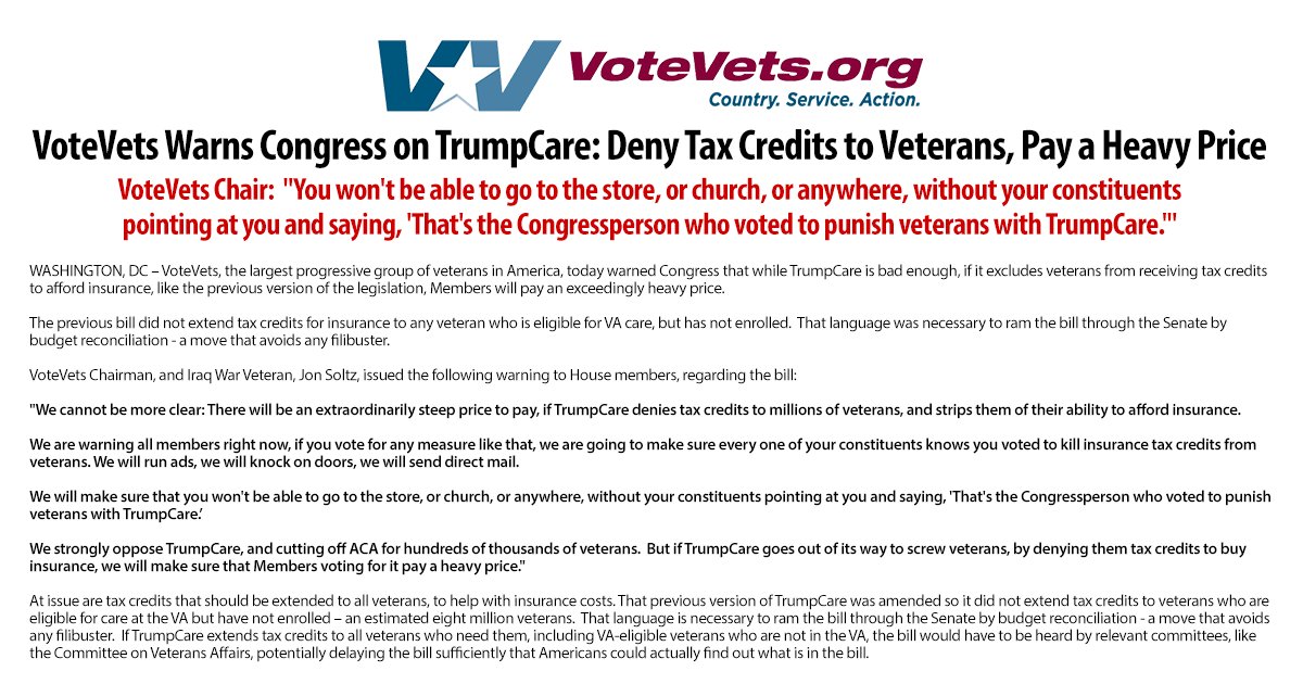 Votevets On Twitter There Will Be An Extraordinarily
