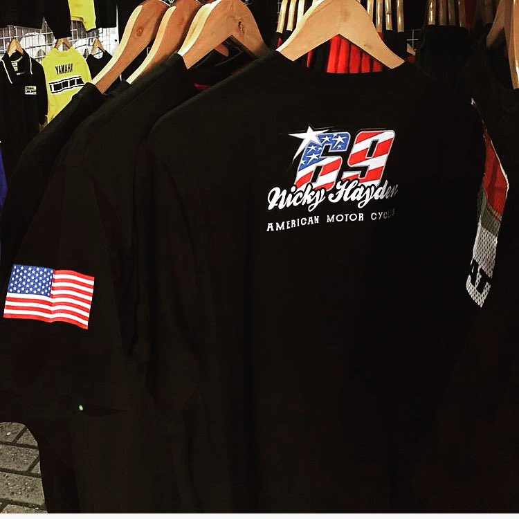 Nicky Hayden (@nickyhayden) on Twitter photo New shirts available in Assen paddock merchandise stand or gpracingapparels.com/en/nicky-haydeโฆ <a href="/GPracingapparel/">GP Racing Apparel</a> ๐บ๐ธ New shirts available in Assen paddock merchandise stand or gpracingapparels.com/en/nicky-haydeโฆ <a href="/GPracingapparel/">GP Racing Apparel</a> ๐บ๐ธ