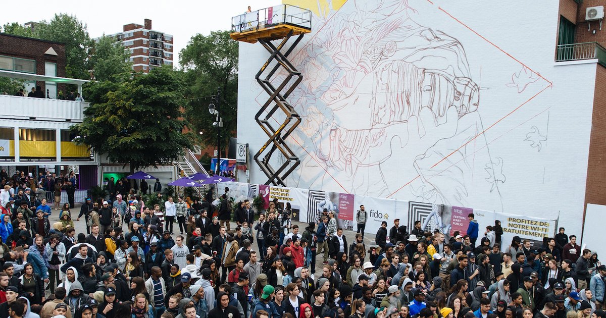 Quand le #streetart s'empare de <a href="/StLaurentLaMain/">SDC BLVD SAINT-LAURENT | Montréal</a> ! <a href="/mural/">Mural</a>  s'en vient, et on l'attend avec impatience! goo.gl/E3JDxi #montreal