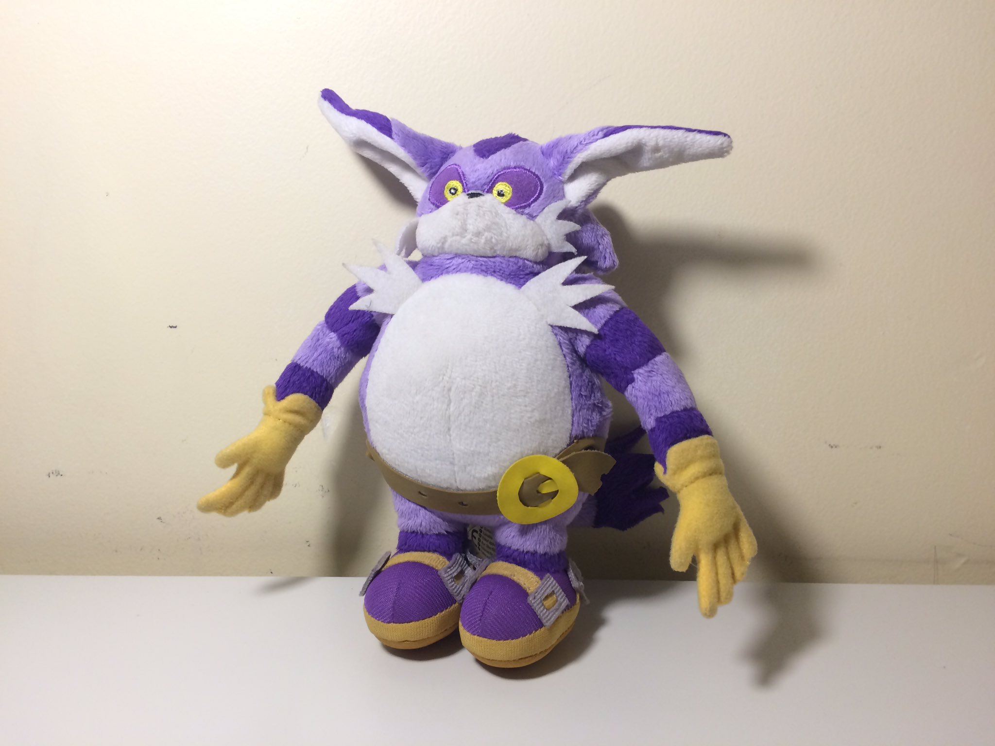 Sonic big the sales cat plush